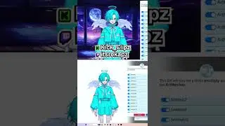 CHANGE ANY VTUBE MODEL'S COLOR IN VTUBE STUDIO! #vtuber #vtubestudio #vtuberclips
