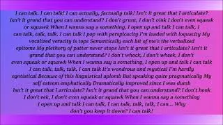 Charlotte's Web, I Can Talk Lyrics