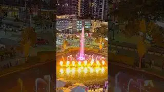 Uptown Mall Fountain Show. Uptown Bonifacio BGC🔥⛲️ #uptownbonifacio