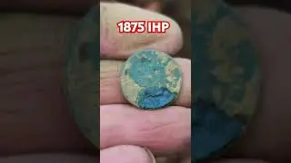 😲 1875 Indian head penny |metal detecting |1860s lodge|xpdeus2 #maine #ihp #xpdeusii #metaldetecting