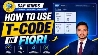 How to Use T-Code in Fiori | Access SAP GUI Transactions Directly in SAP Fiori