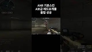 ANR 기본스킨 A보급 레드로개돌 올킬 성공 #웅일tube #서든어택 #개돌 #shorts