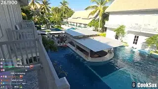 CookSux Treats Himself To A Nice Hotel in Laos