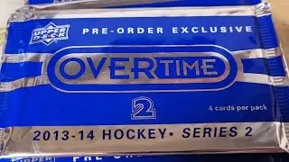 2013-14 Upper Deck Overtime Series 2 10 Pack Break