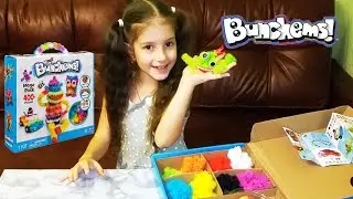 Конструктор Банчемс. Делаем лягушку / Bunchems MEGA PACK 400 Pieces