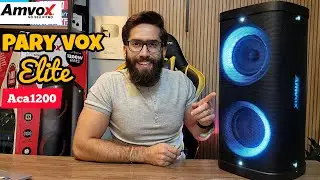 AGORA SIM! 😱 AMVOX PARTY VOX ELITE ACA1200: Essa caixa de som TÁ LINDA DEMAIS.. COMPLETASSA!