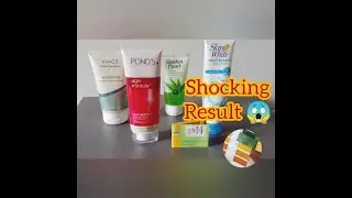 Testing PH value of Face Wash|Favorite Face Wash Brand Failed PH test| Face Wash Review