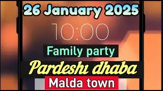 Pardeshi Dhaba Malda Town with family & my son Shobhon(Tubun) & Varsha #barunelectricals