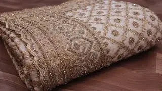 ARNG-3375 &ldquo;The Ceramic White&rdquo; Vol 5 Premium Designer Saree||Satin Fabric||Crystals||Zari