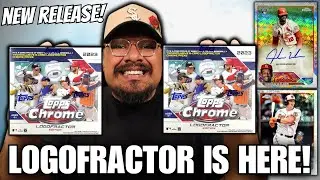 NEW RELEASE: 2023 TOPPS CHROME LOGOFRACTOR BASEBALL BOXES! NYC MLB STORE EXCLUSIVE!