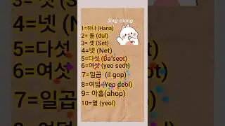 How to Master Native Korean Numbers 1-10 in 10 Seconds!
