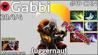 Gabbi [TNC] plays Juggernaut!!! Dota 2 Full Game 7.20