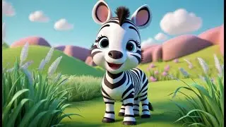 Where Did My Stripes Go Says Baby Zebra 🦓 | Nursery Rhymes for Kids & Baby Songs