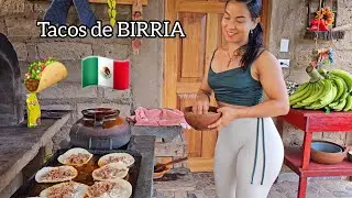 Tacos de BIRRIA Mexicanos // Aprendiendo 🥺 A Hacerlos