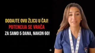 Dodaj ŁYŻKĘ tego do herbaty &mdash; potencja wraca w 5 dni po 60