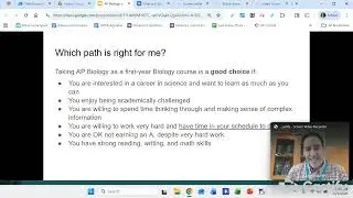 AP Biology- First or Second Year Course?