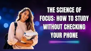 The Science of Focus: How to Study Without Checking Your Phone