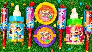 Unpacking Surprise Fruit Candy | Magicbox, Chupachups, Smartbeans | ASMR | Satisfying video