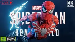 Marvel&rsquo;s Spider-Man Remastered LIVE 🔥 | Non-Stop Action & Story #spiderman   #live #livestream