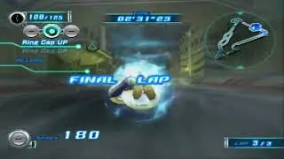 Sonic Riders Zero Gravity Super Sonic Gameplay Tempest Waterway  Time Attack