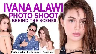 IVANA ALAWI PHOTO SHOOT BEHIND THE SCENES BTS | Direk Lambert