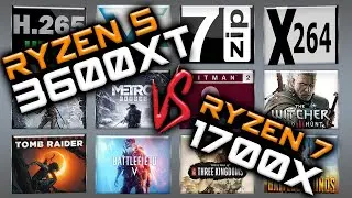 3600XT vs 1700X Benchmarks &ndash; 15 Tests
