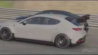 Mazda3 Gr.4 @ Dragon Trail - GT7 Broadcast Cam - P1 FINISH!
