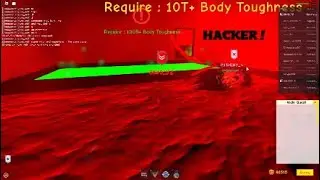 I FOUND A HACKER! Roblox Super Power Training Simulator