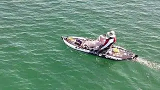 Ocean Drive System Canoe/Kayak SPatium Pedal Kayak Boat Sea Fishing Inflatable Kayak pedalboard
