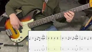 God Blessed Texas - Little Texas | Bass Guitar Cover (Play Along Tabs)