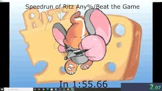 Speedrun of Ritz Any%/Beat The Game in 1:55.66