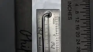 Bicycle/Motorcycle J bend spoke measuring guide .