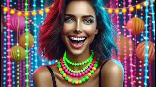 🌈 Amscan Assorted Neon Colors Bead Necklaces | Best Neon Beaded Necklace 🌈
