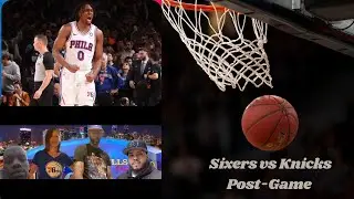 Sixers vs Knicks Playoff Game 5 - Stunner!! Sixers win in OT thanks to Tyrese Maxey!
