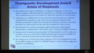 Plenary Session I: Government ALS Research Part 2