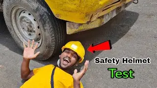 Camper vs Safety Helmet | Industrial safety Helmet Strength Test Experiment | New Crazy Experiments
