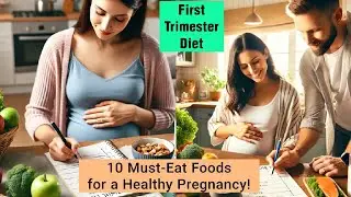 First Trimester Nutrition Guide | What Every Mom-to-Be Should Eat and Avoid | Healthy Pregnancy!