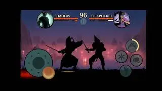 Challenge Shadow Vs PickPocket With Barrier #Shorts #shadowfight2