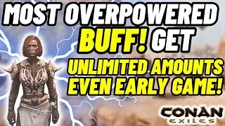 Самый мощный бонус в Conan Exiles! Получите неограниченное количество даже в начале игры!