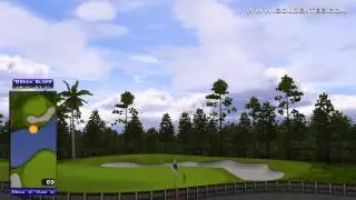 Golden Tee Great Shot on Winding Pines!