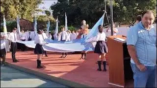 La Bandera Nacional flameó el 17 de agosto en Berón de Astrada