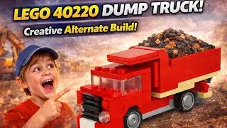 Please like and subscribe| LEGO 40220 Alternate Build | Dump Truck 🚛 | Creative @lego #lego #shorts