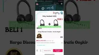 Promo spesial Ramadhan Poly Headset / Headphone #teleconference #videoconference #hargapromo
