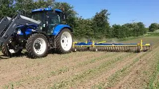 Treffler TS Precision Tine Harrow in corn