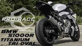 BMW S1000R 2021 TRI-OVAL HIGH MOUNT Pro-Race Exhaust Systems