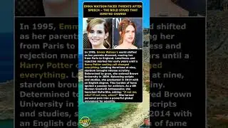 Emma Watson Faced Threats After Speech &ndash; The Bold Stand That Ignited Change