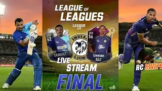 Final - Will i gonna beat toughest Team ? Real Cricket Swipe League of Leagues