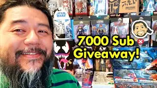 7K Subs Thank You! Let's have a Giveaway! Mega Jay Retro | Star Wars | GI Joe | Marvel | MOTU | NECA