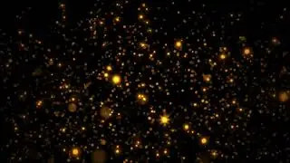 sparkling black gold glitter lights particles celebration background loop