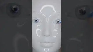 Glass skin makeup AI ASMR routine